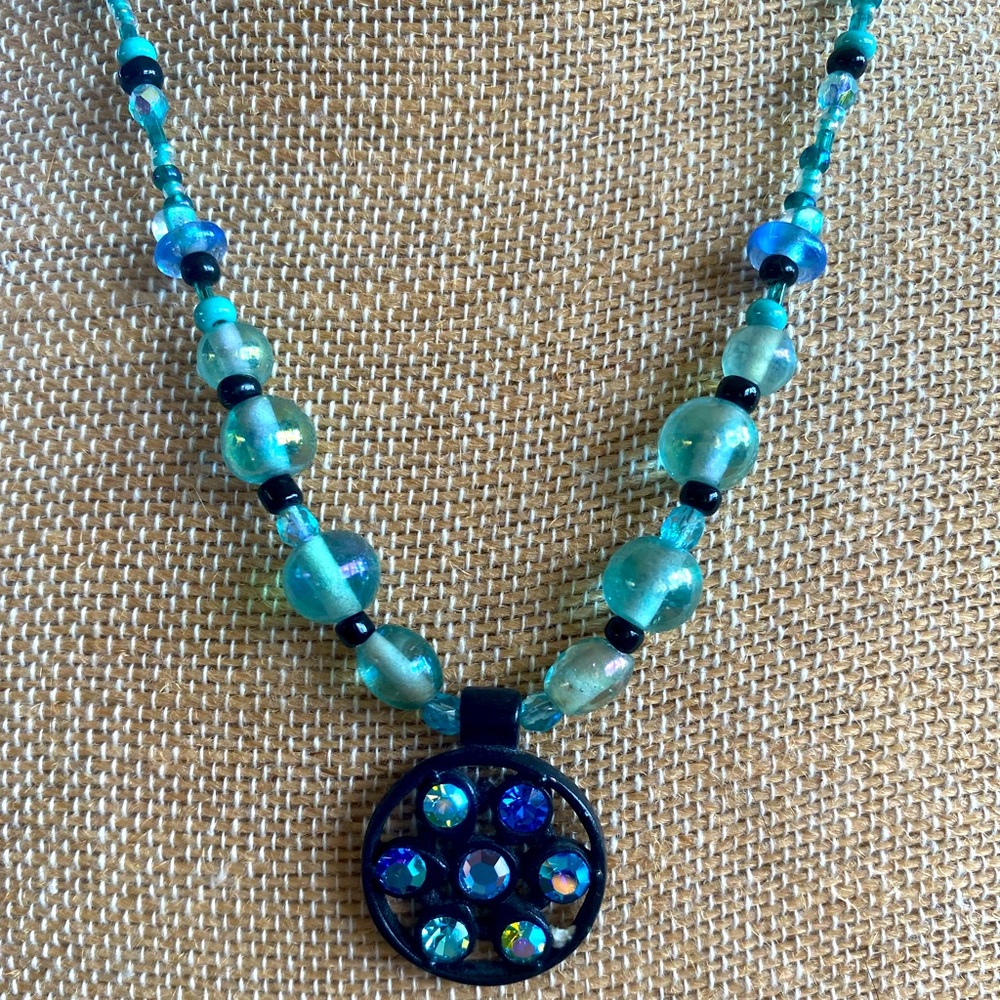 Vintage Rhinestone Pendant